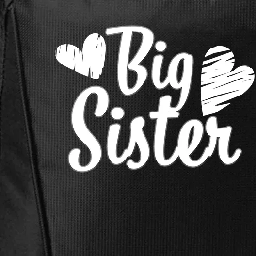 Big Sister Cute Logo City Backpack