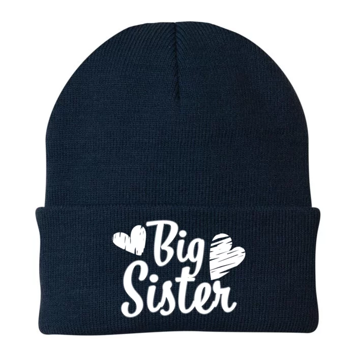 Big Sister Cute Logo Knit Cap Winter Beanie