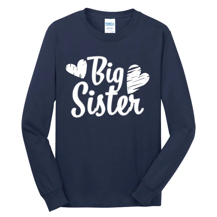 Big Sister Cute Logo Tall Long Sleeve T-Shirt