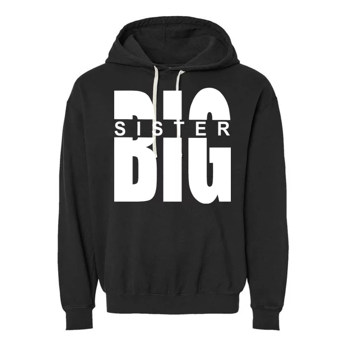 Big Sister Logo Garment-Dyed Fleece Hoodie