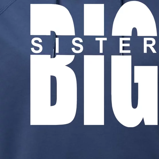 Big Sister Logo Performance Fleece Hoodie