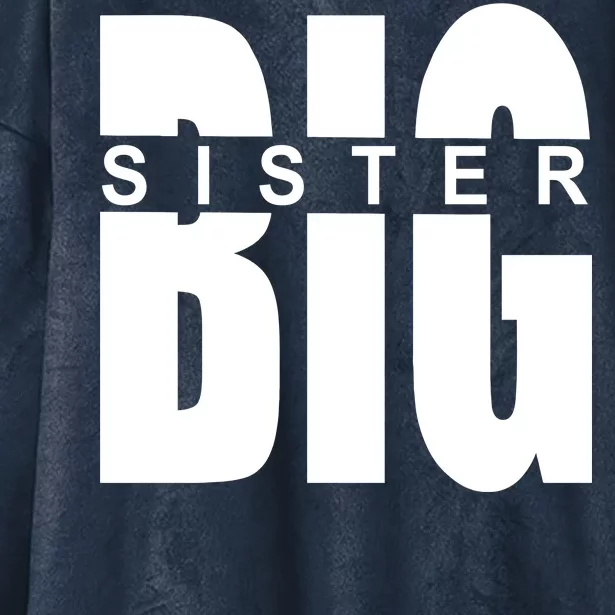 Big Sister Logo Hooded Wearable Blanket