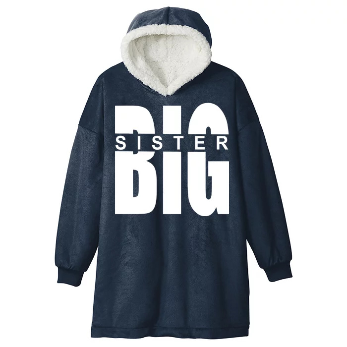 Big Sister Logo Hooded Wearable Blanket