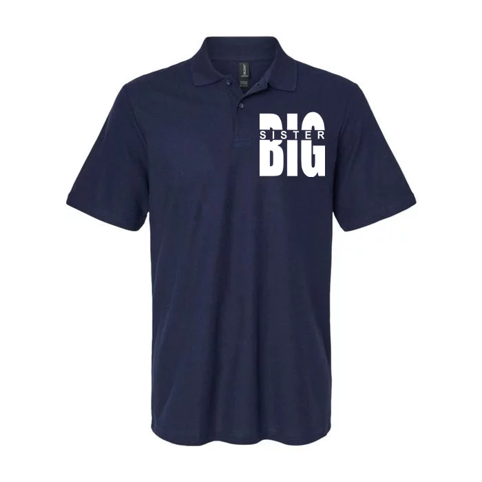 Big Sister Logo Softstyle Adult Sport Polo