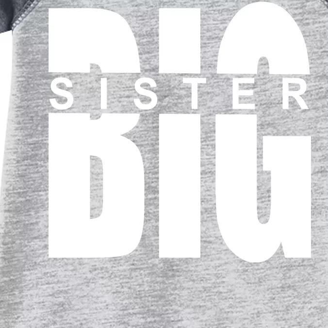 Big Sister Logo Infant Baby Jersey Bodysuit