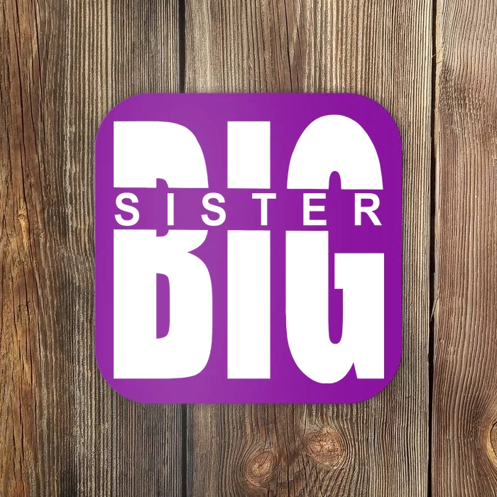 Big Sister Logo Coaster