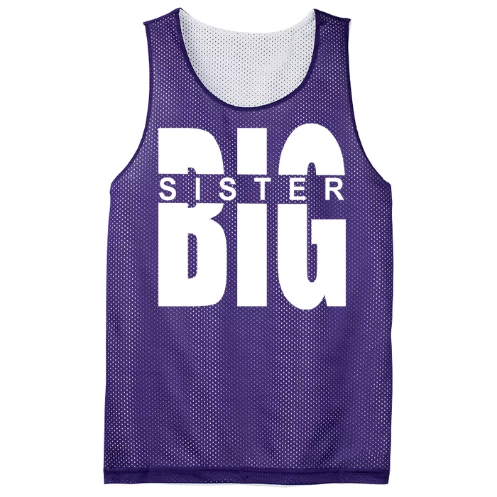 Big Sister Logo Mesh Reversible Basketball Jersey Tank