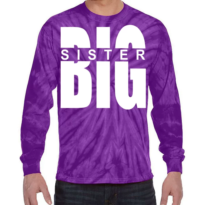 Big Sister Logo Tie-Dye Long Sleeve Shirt