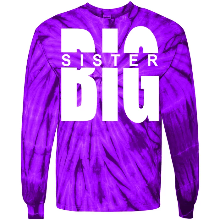 Big Sister Logo Tie-Dye Long Sleeve Shirt