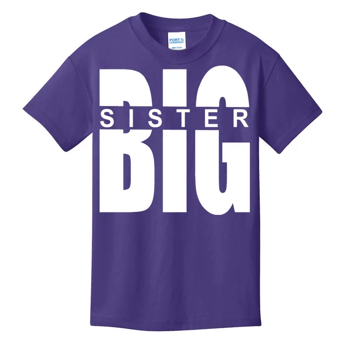 Big Sister Logo Kids T-Shirt