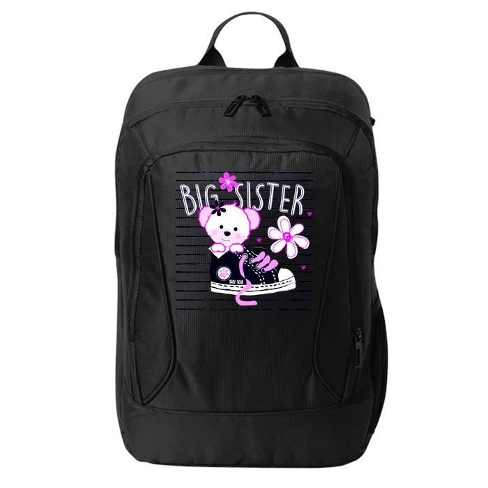 Big Sister Teddy Bear City Backpack