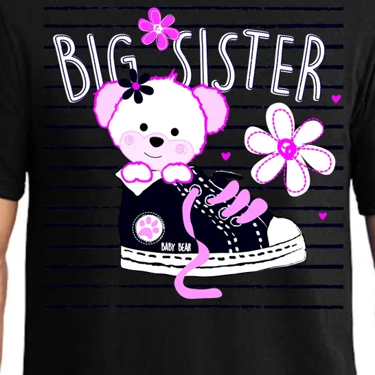 Big Sister Teddy Bear Pajama Set