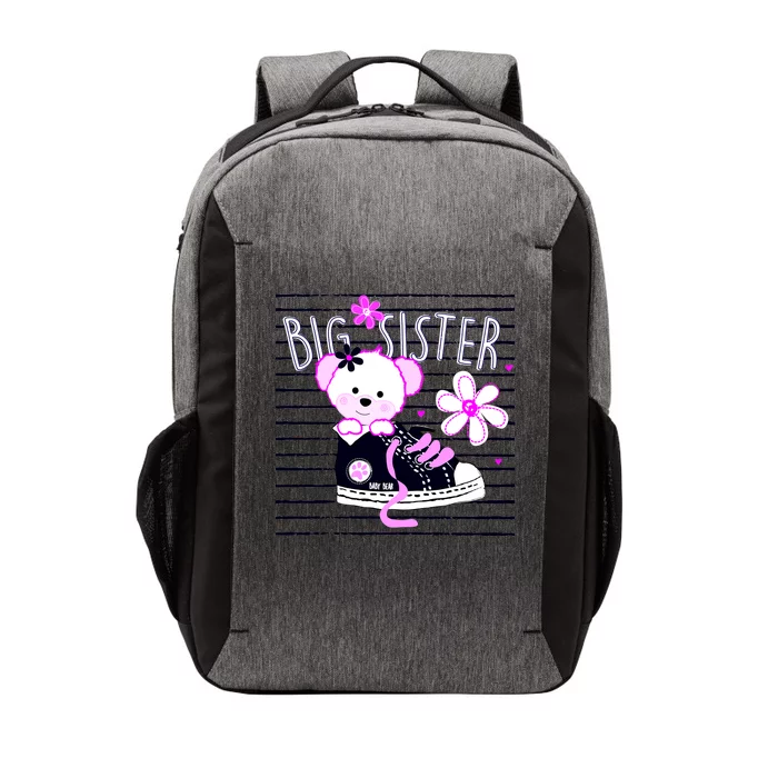 Big Sister Teddy Bear Vector Backpack