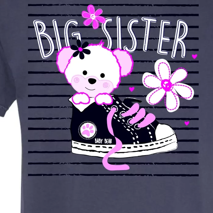 Big Sister Teddy Bear Garment-Dyed Heavyweight T-Shirt