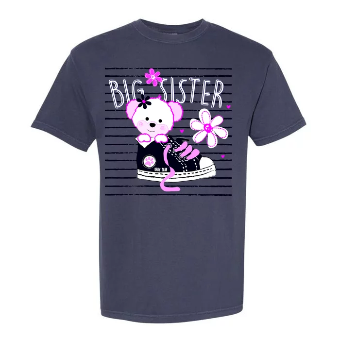 Big Sister Teddy Bear Garment-Dyed Heavyweight T-Shirt