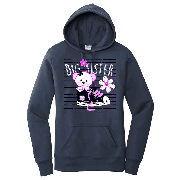 Big Sister Teddy Bear Women's Pullover Hoodie