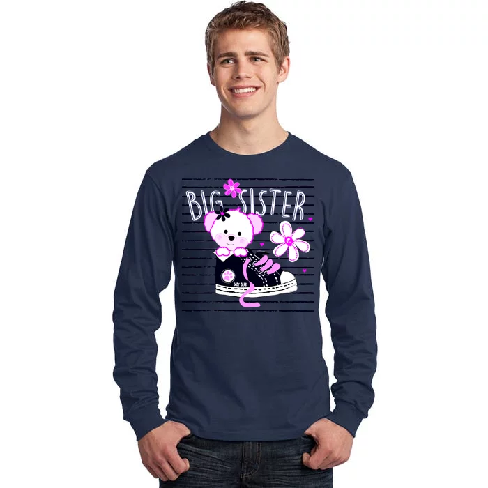 Big Sister Teddy Bear Tall Long Sleeve T-Shirt