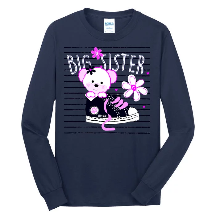 Big Sister Teddy Bear Tall Long Sleeve T-Shirt