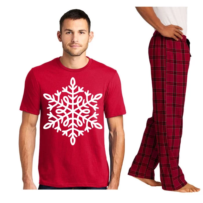 Big Snowflakes Christmas Pajama Set