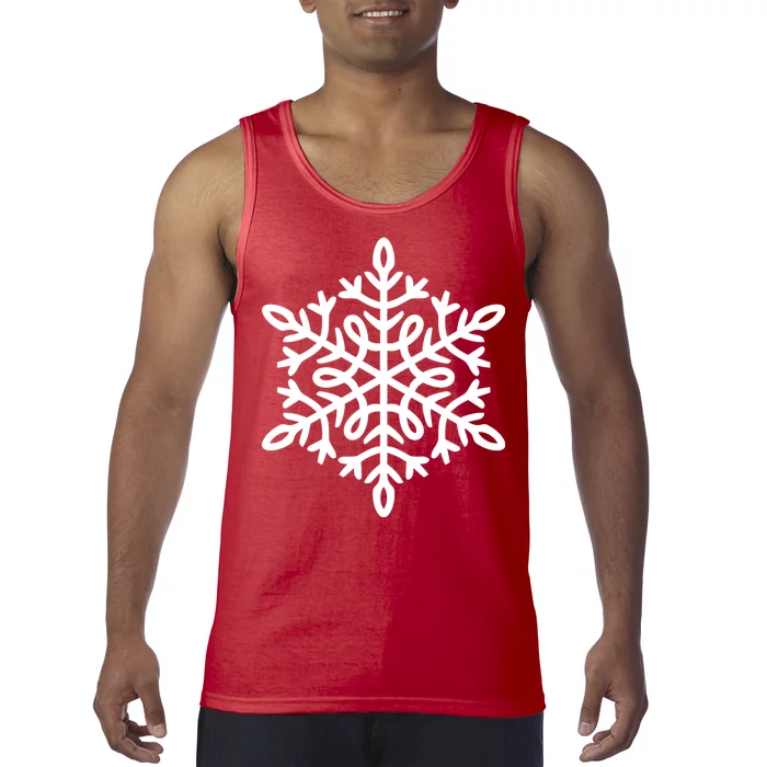 Big Snowflakes Christmas Tank Top