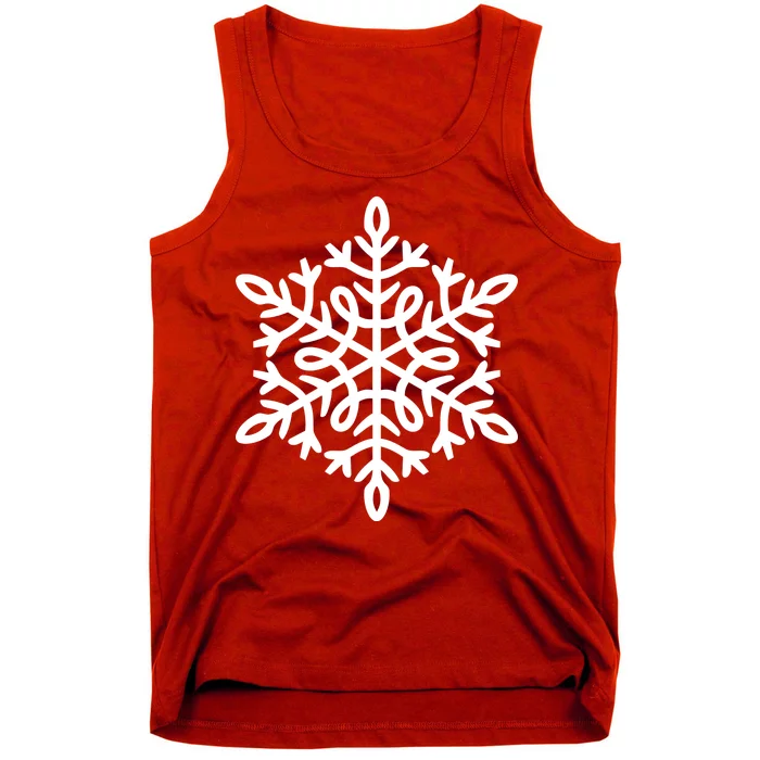 Big Snowflakes Christmas Tank Top