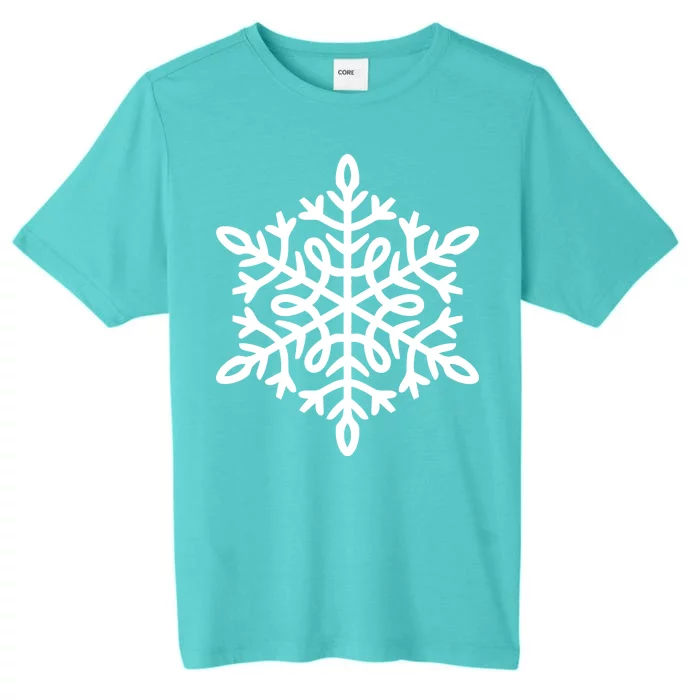 Big Snowflakes Christmas ChromaSoft Performance T-Shirt