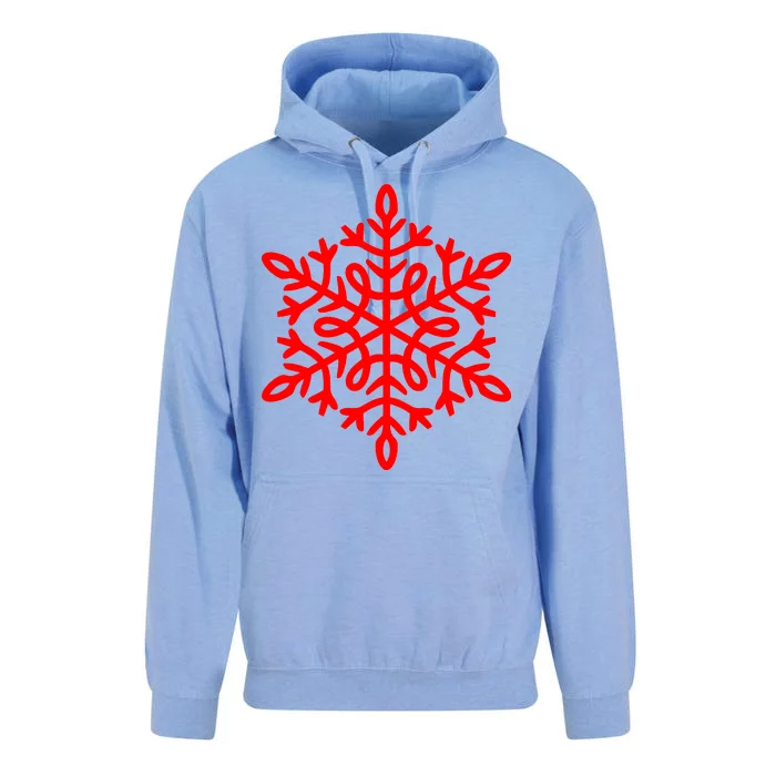 Big Snowflakes Christmas Unisex Surf Hoodie