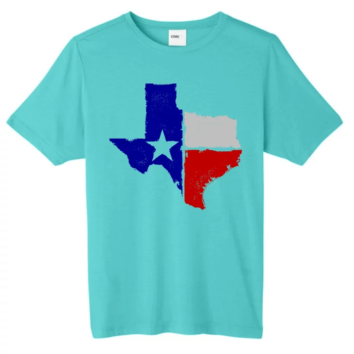 Big Texas Flag Vintage ChromaSoft Performance T-Shirt