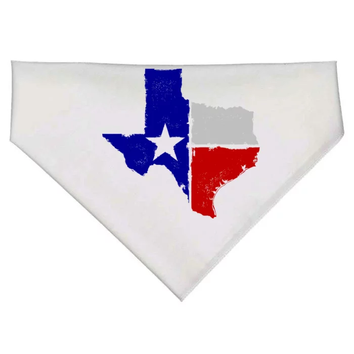 Big Texas Flag Vintage USA-Made Doggie Bandana