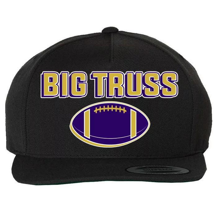 Big Truss Baltimore Football Wool Snapback Cap