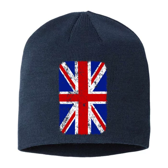 Big Vintage British England Flag 8 1/2in Sustainable Knit Beanie