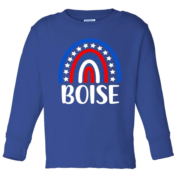 Boise Idaho Gift I Love Boise Idaho Usa Meaningful Gift Toddler Long Sleeve Shirt