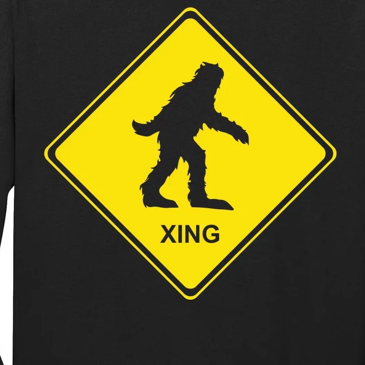 Bigfoot Crossing XING Tall Long Sleeve T-Shirt