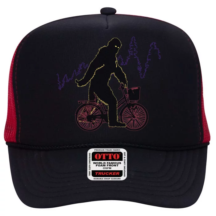 Bigfoot Cycling High Crown Mesh Trucker Hat