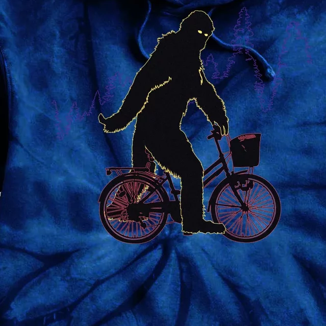 Bigfoot Cycling Tie Dye Hoodie