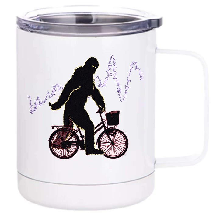 Bigfoot Cycling Front & Back 12oz Stainless Steel Tumbler Cup