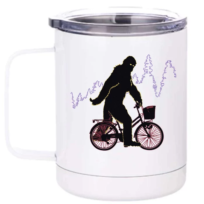 Bigfoot Cycling Front & Back 12oz Stainless Steel Tumbler Cup