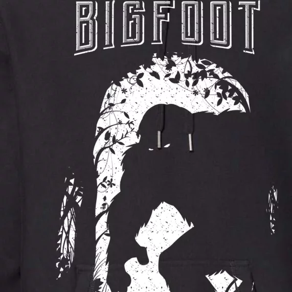 Bigfoot Doesn't Believe In You Premium Hoodie