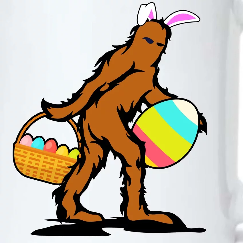 Bigfoot Easter Egg Black Color Changing Mug