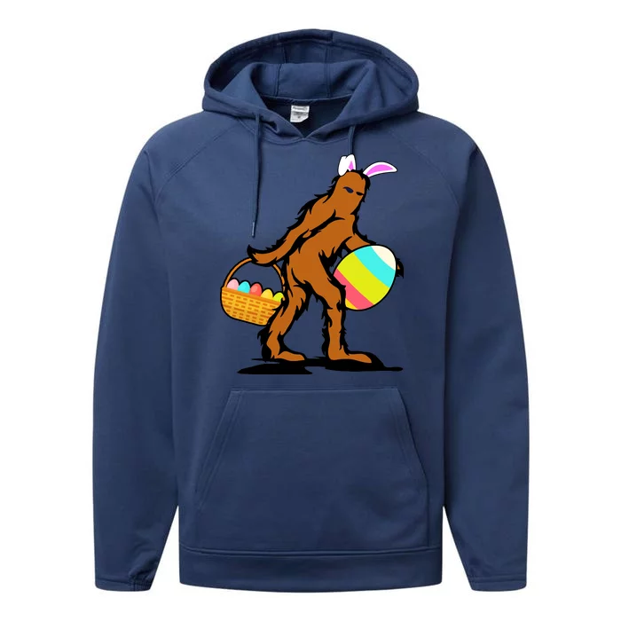 Bigfoot Easter Egg Performance Fleece Hoodie