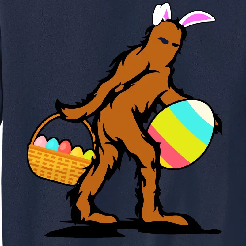 Bigfoot Easter Egg Tall Sweatshirt