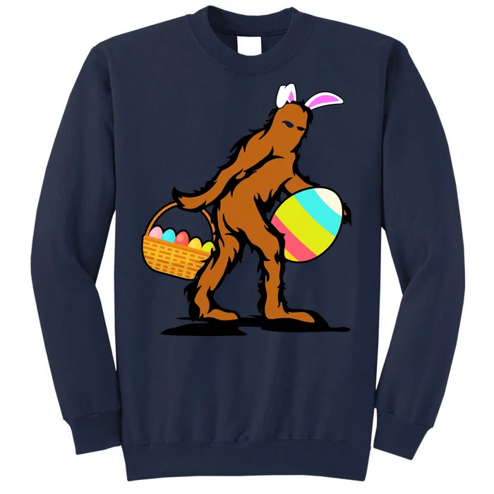 Bigfoot Easter Egg Tall Sweatshirt