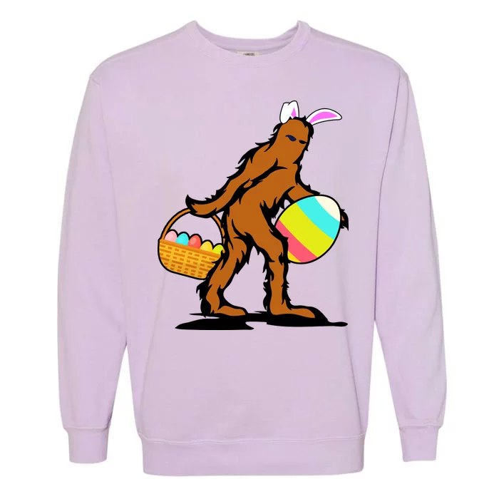 Bigfoot Easter Egg Garment-Dyed Sweatshirt