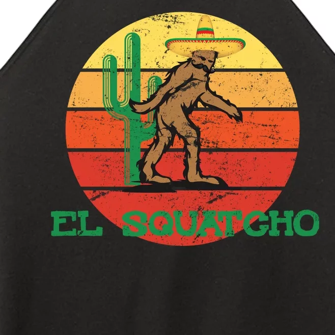 Bigfoot El Squatcho Mexican Sasquatch Women’s Perfect Tri Rocker Tank