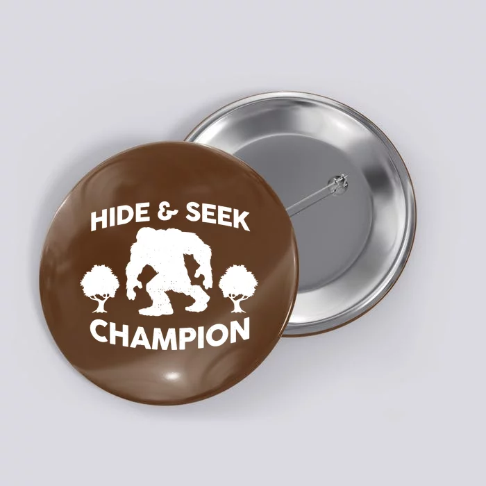 Bigfoot Hide And Seek Champion Button