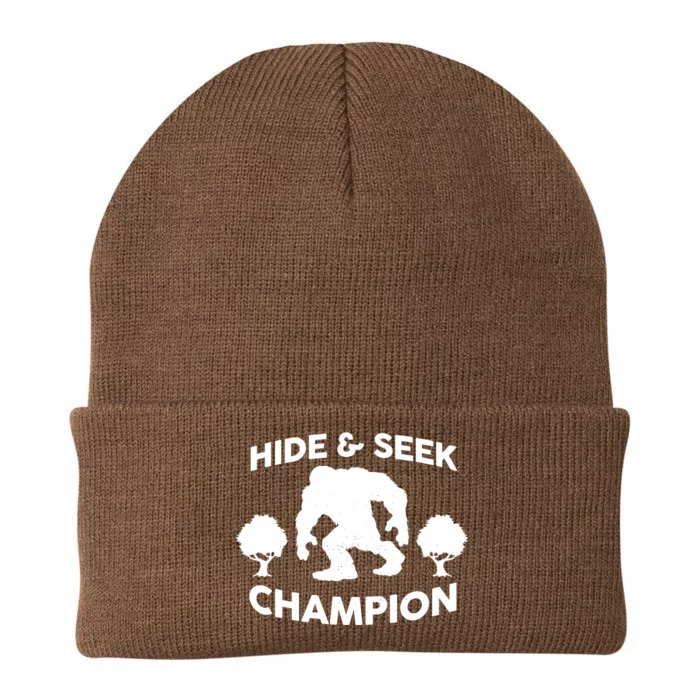 Bigfoot Hide And Seek Champion Knit Cap Winter Beanie