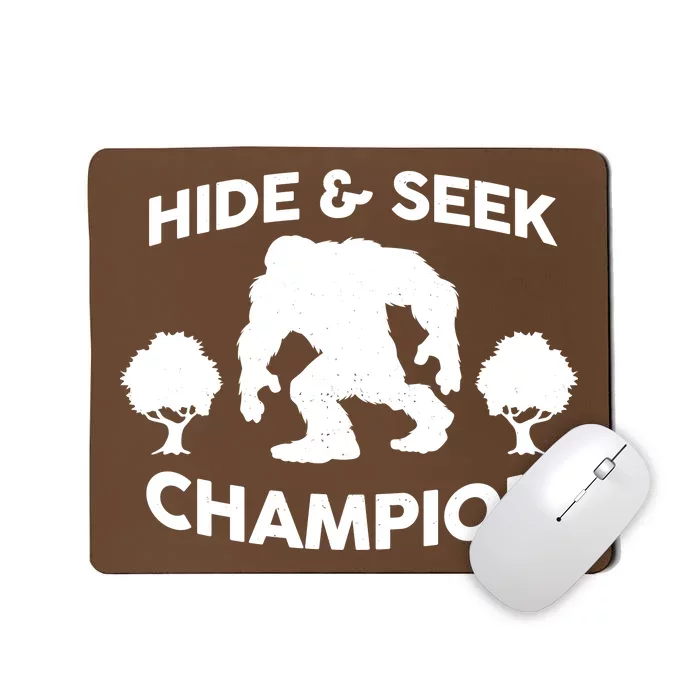 Bigfoot Hide And Seek Champion Mousepad