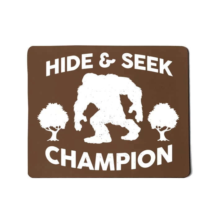 Bigfoot Hide And Seek Champion Mousepad