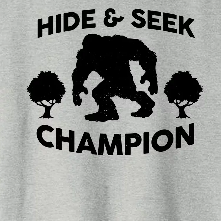 Bigfoot Hide And Seek Champion Women's Crop Top Tee