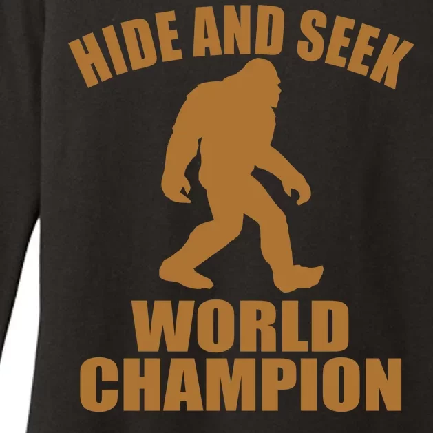 Bigfoot Hide And Seek World Champion Womens CVC Long Sleeve Shirt